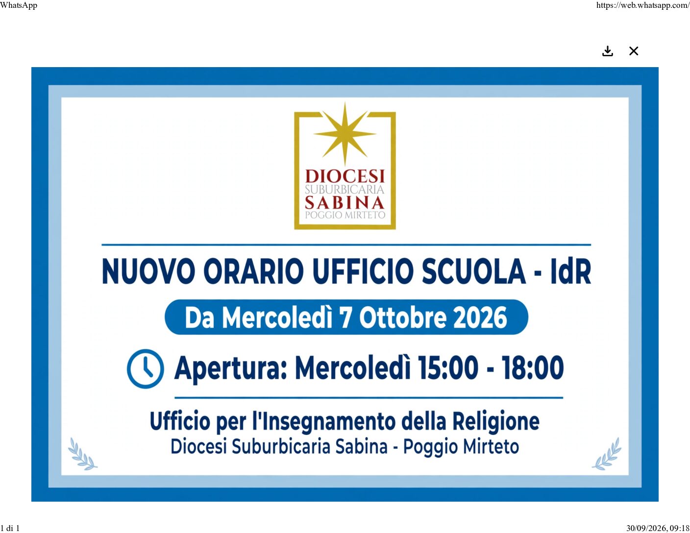 orario apertura ufficio